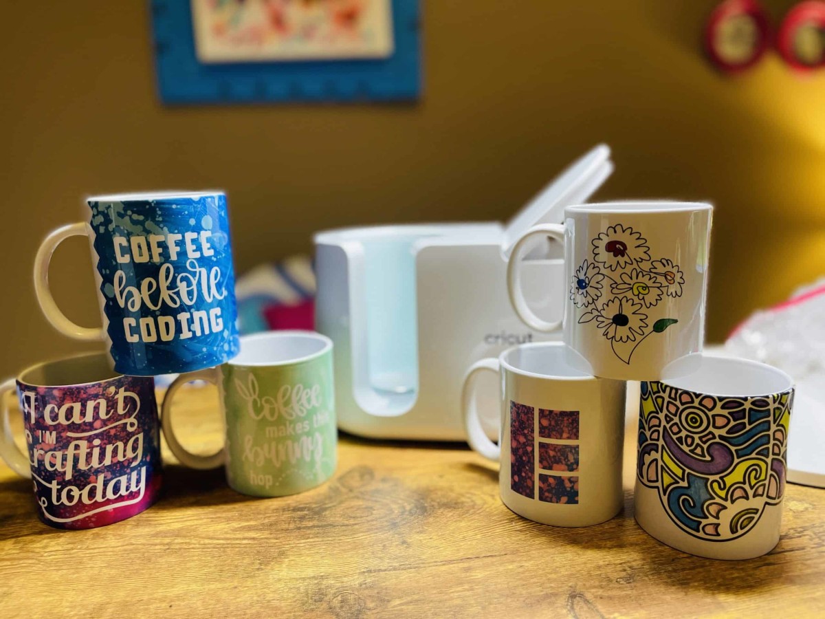 There are no limitations to the designs you can create with the Cricut Mug Press