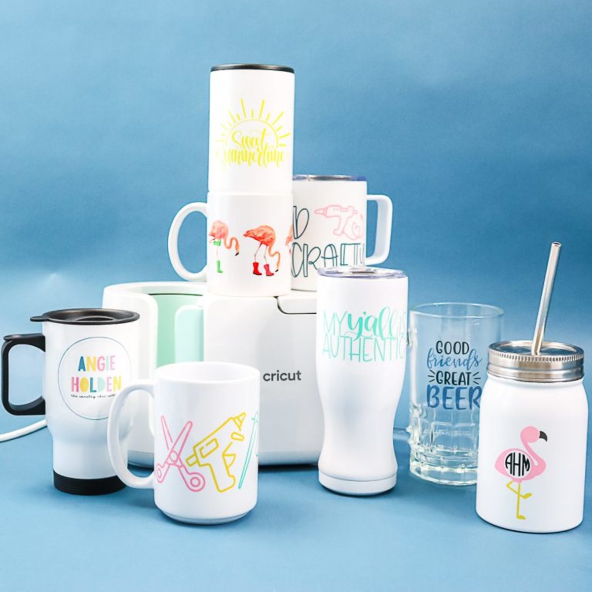 It's not just about mugs! Look at all the things you can create with the Cricut Mug Press