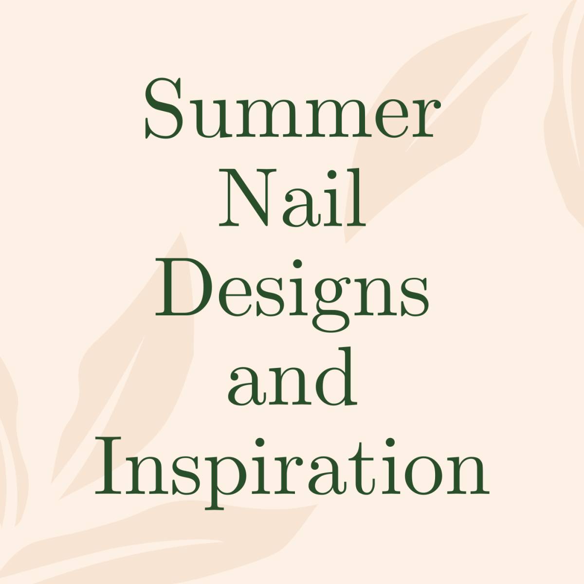 Cute Summer Nail Art Designs and Inspiration