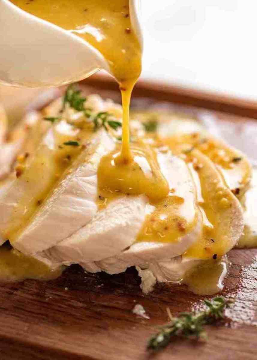 When it comes to poaching boneless chicken breast is one of the best things to use. When using this method, you can add depths of flavor by adding the ingredients you want for your flavor profile like fresh herbs, spices, aromatics and seasonings and