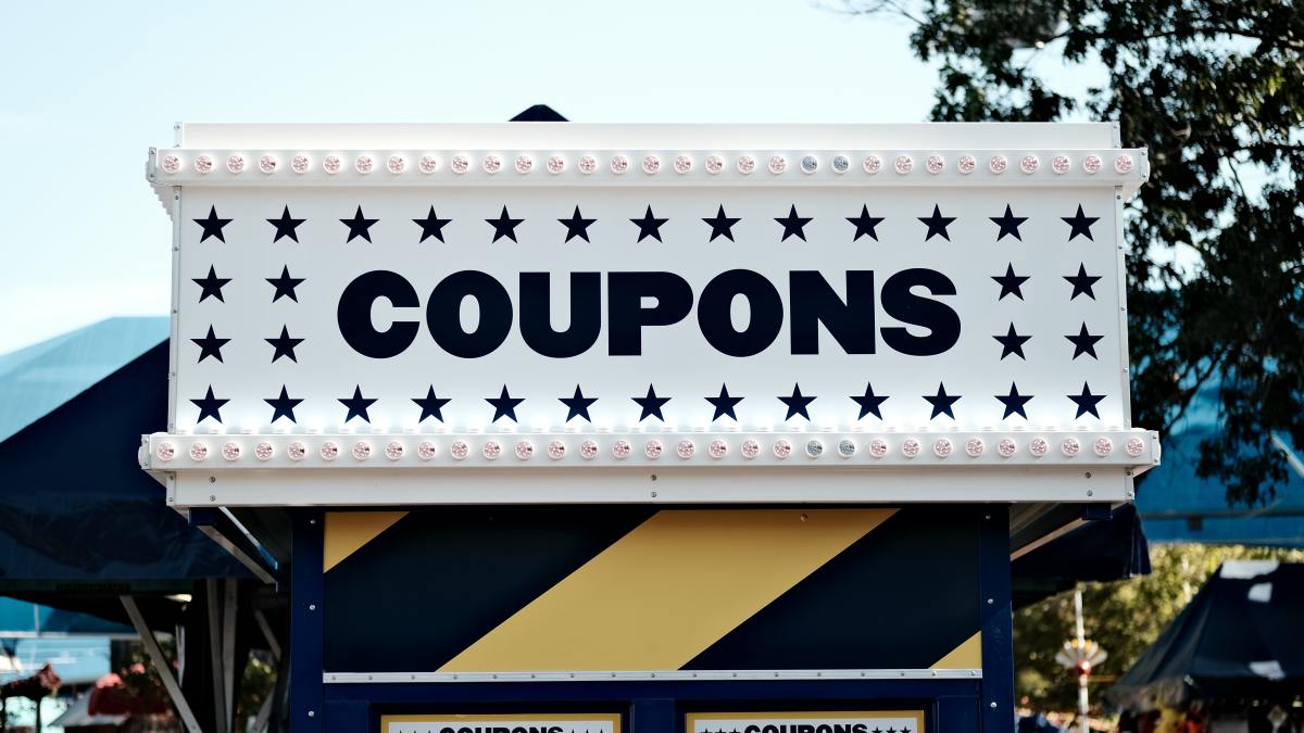 Coupons are a great way to save money. 