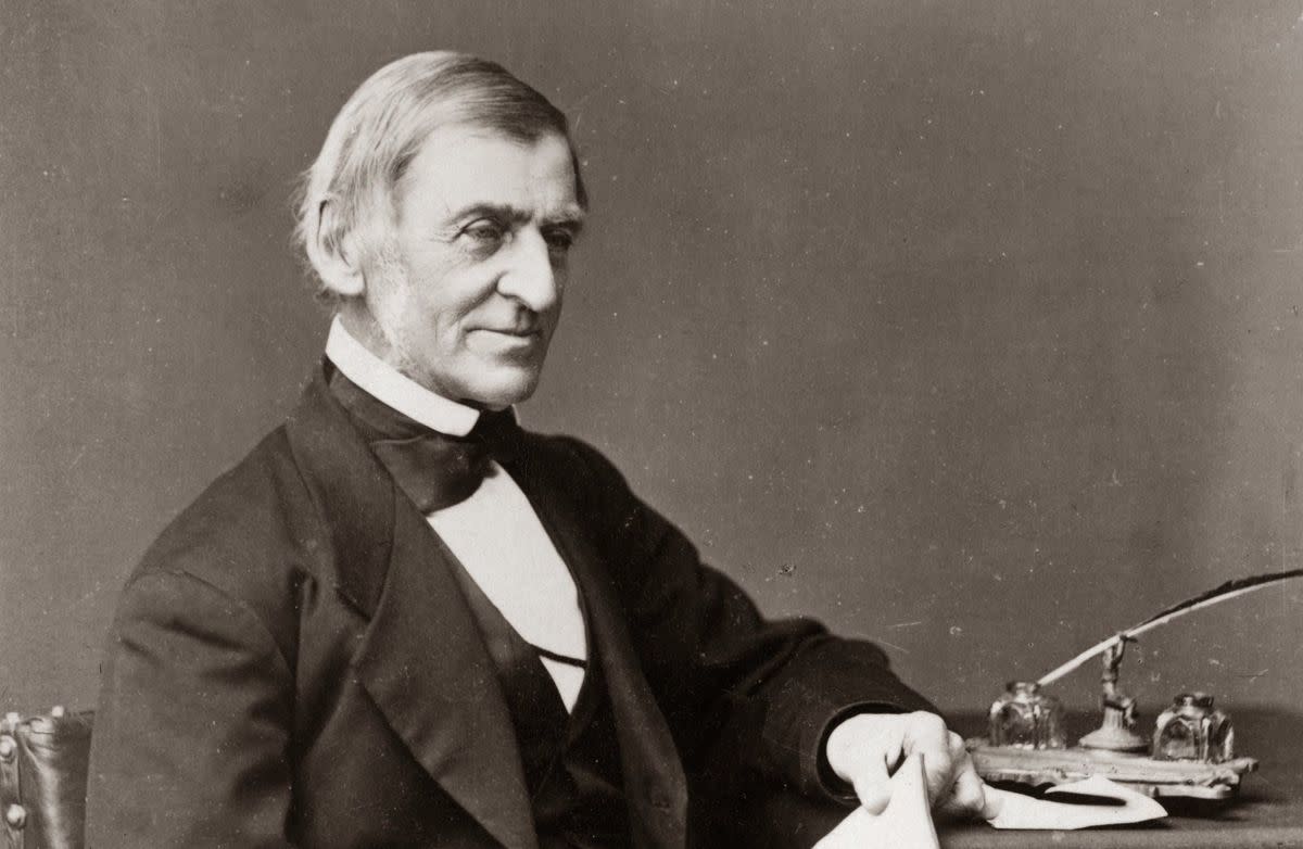 Emerson explained the relation between thought and life