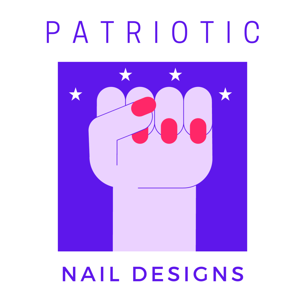 35+ Patriotic Nail Designs to Show off Your Red, White, and Blue