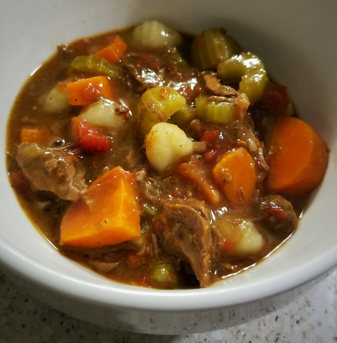 Slow Cooker Beef Stew With Gnocchi