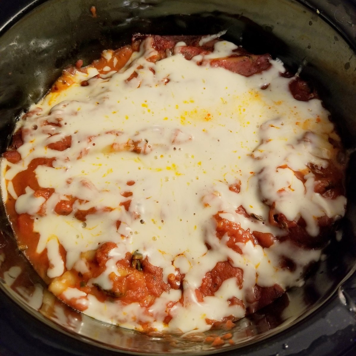 Slow Cooker Manicotti With Three Cheeses and Kale