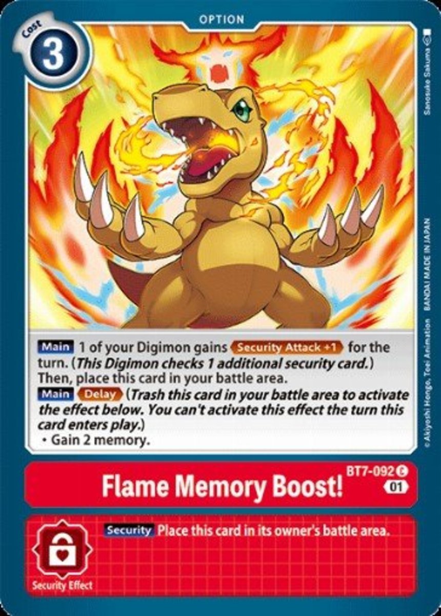 Flame Memory Boost!