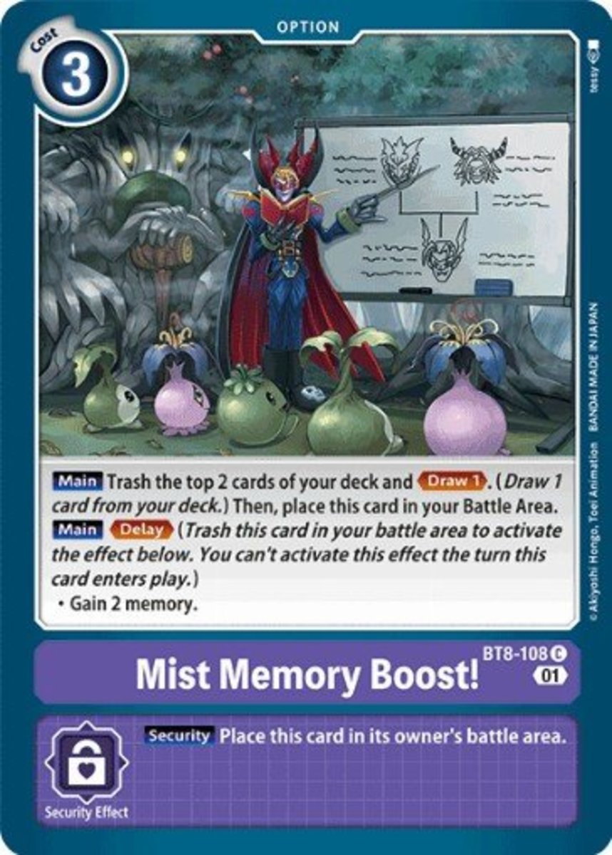 Top 10 Memory Boosts in the Digimon TCG