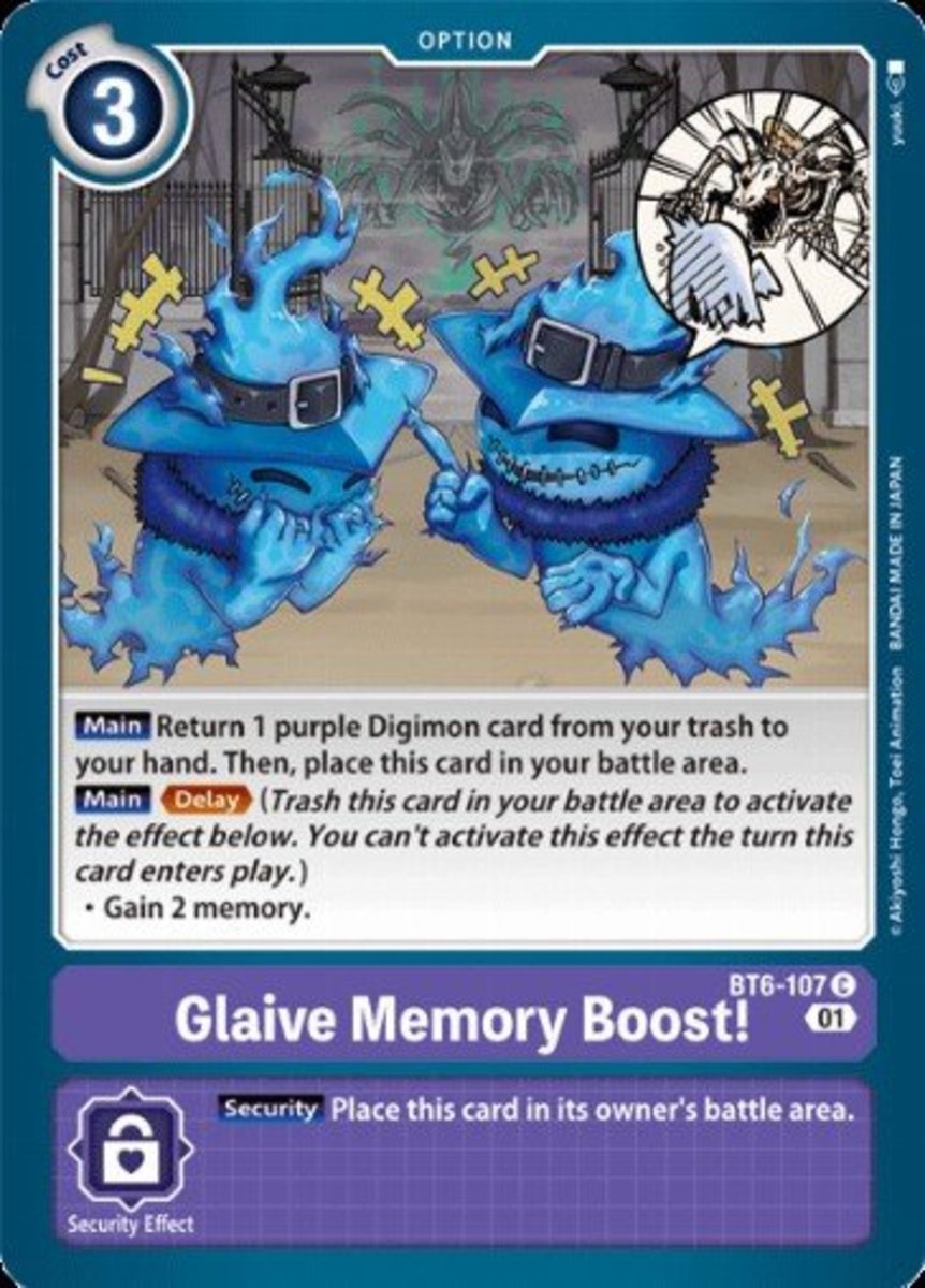 Glaive Memory Boost!