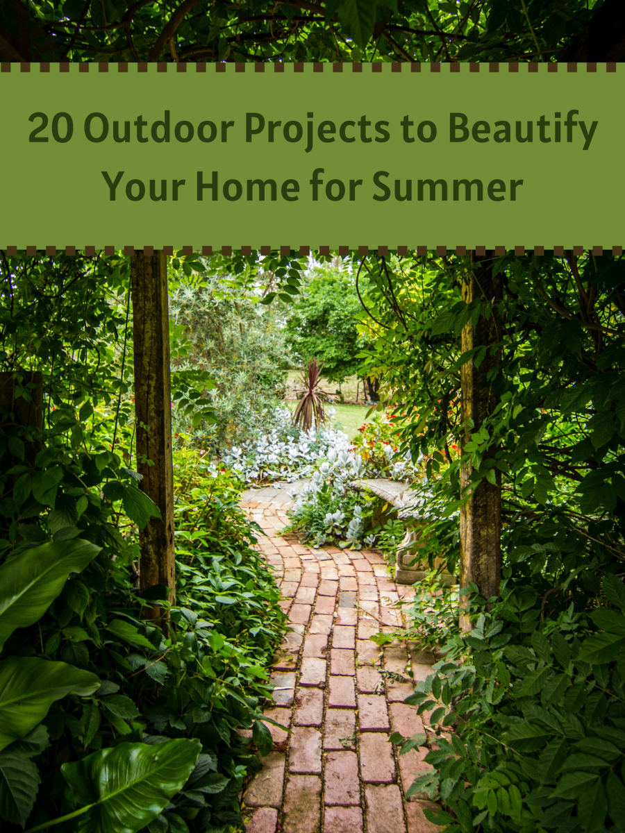 Twenty Outdoor Projects to Beautify Your Home for Summer