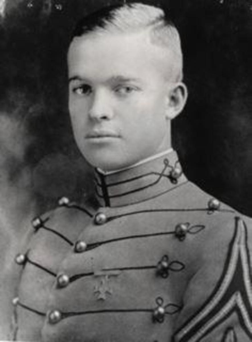 Eisenhower during his time at Westpoint. 
