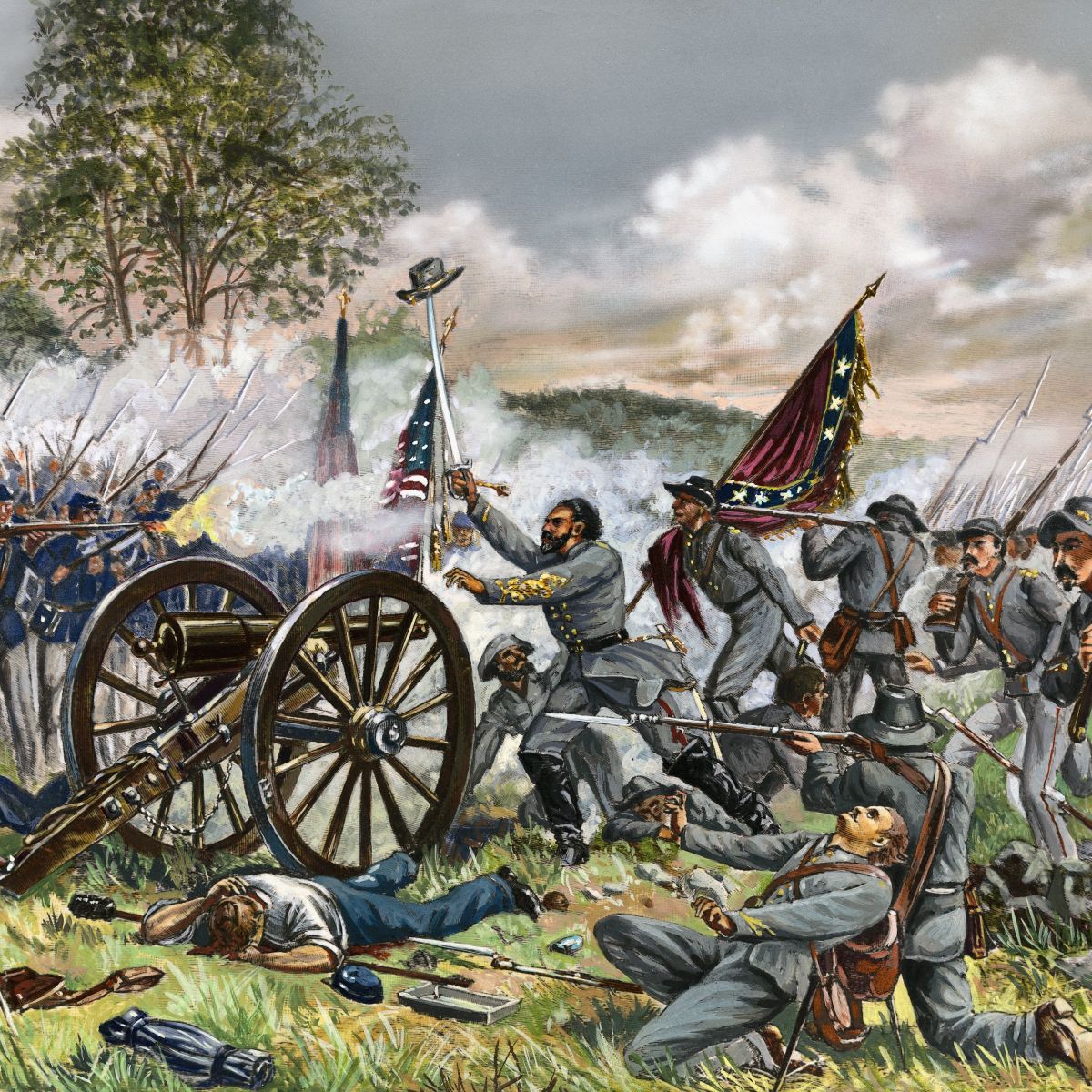 Battle of Gettysburg, Pickett's Charge. 