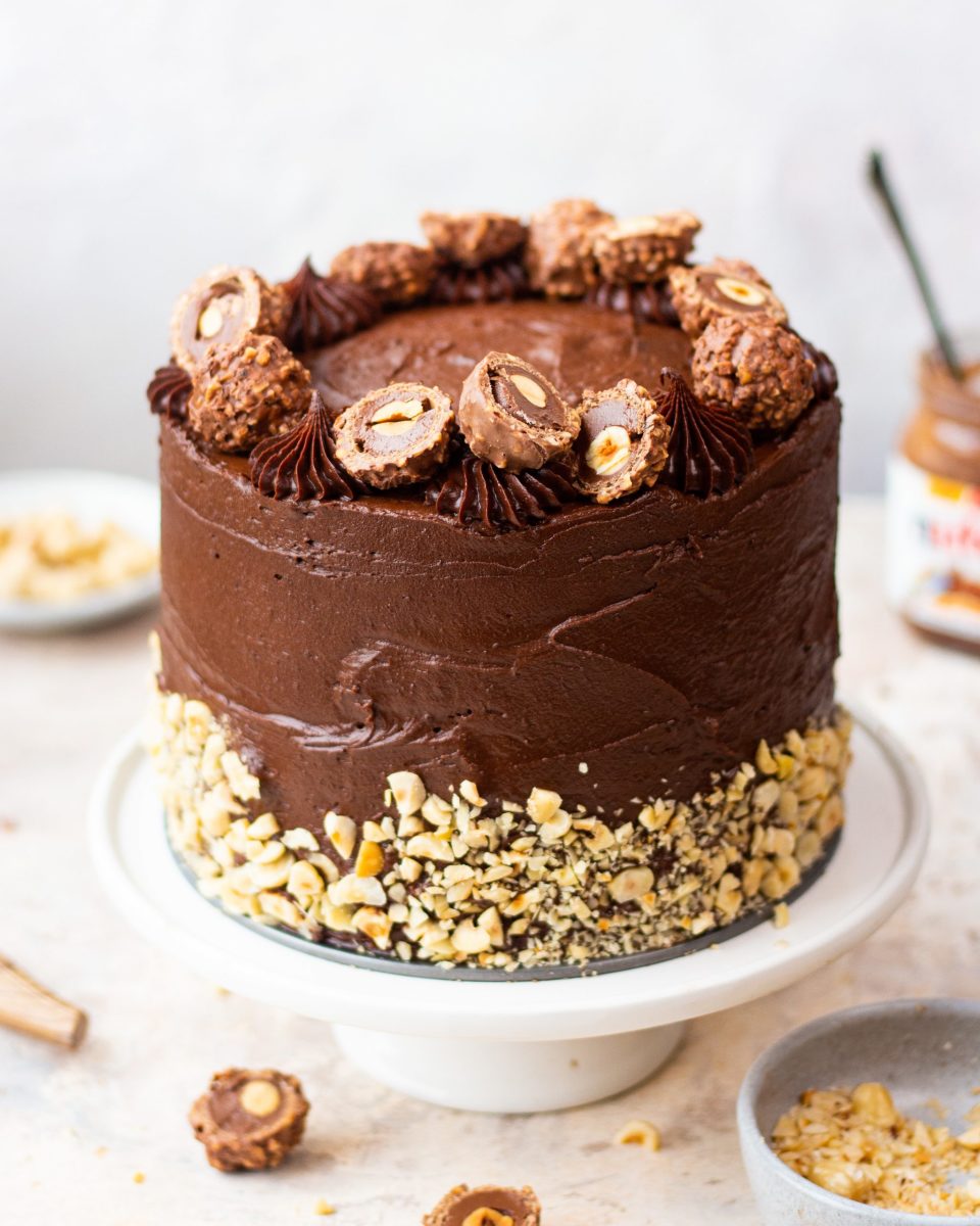 Ferrero Rocher Chocolate Cake Recipes for Dessert