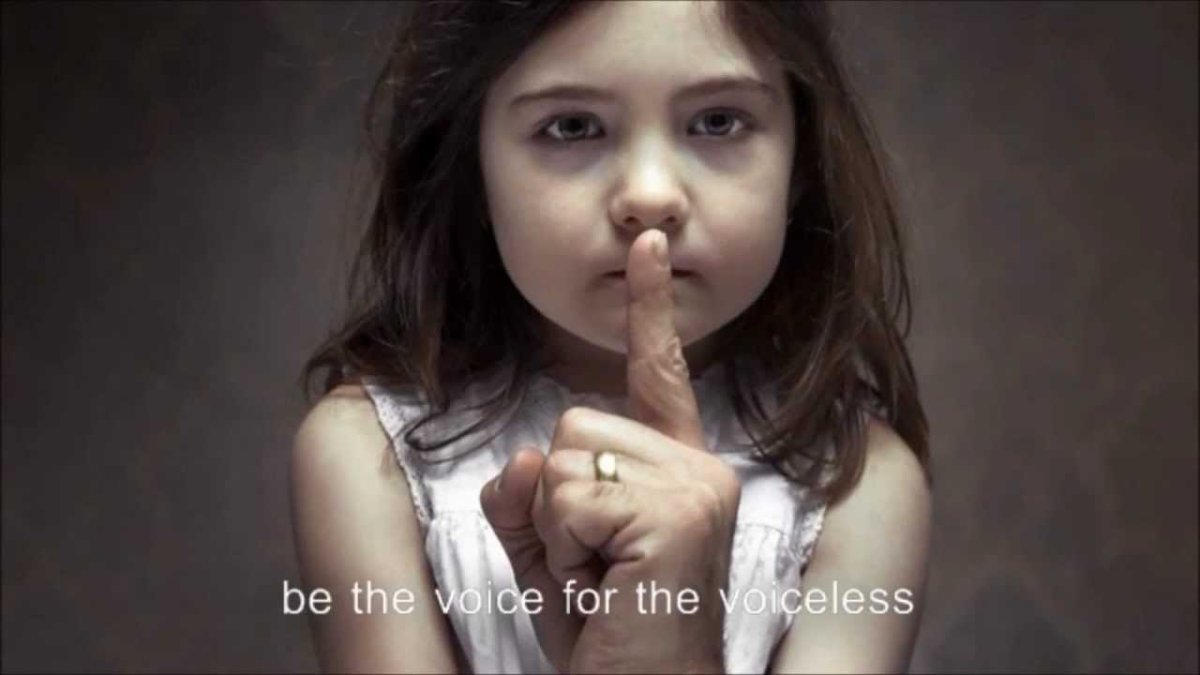 We Must Become a Voice for the Voiceless
