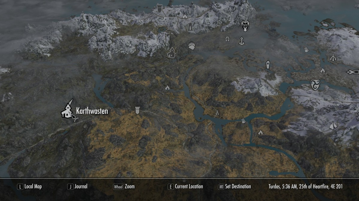 The Locations of the Most Abundant Amounts of Charred Skeever Hide in