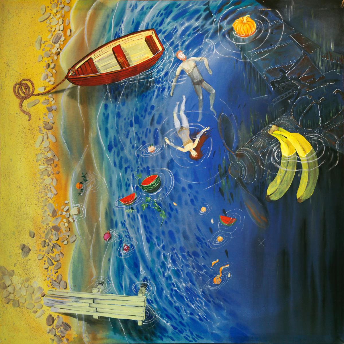 Try a surrealist painting!