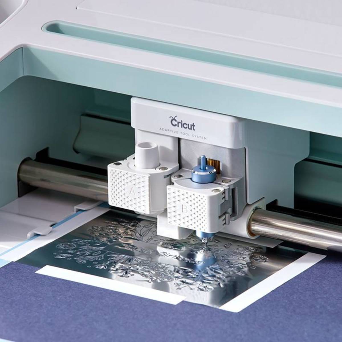 The Cricut Foil Transfer Kit allows you to add foil without any extra machines