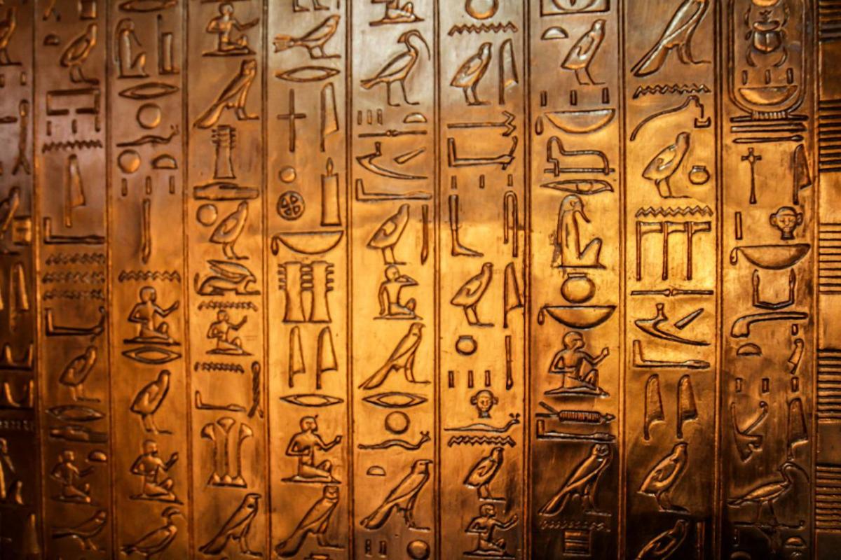 Hieroglyphs Writing