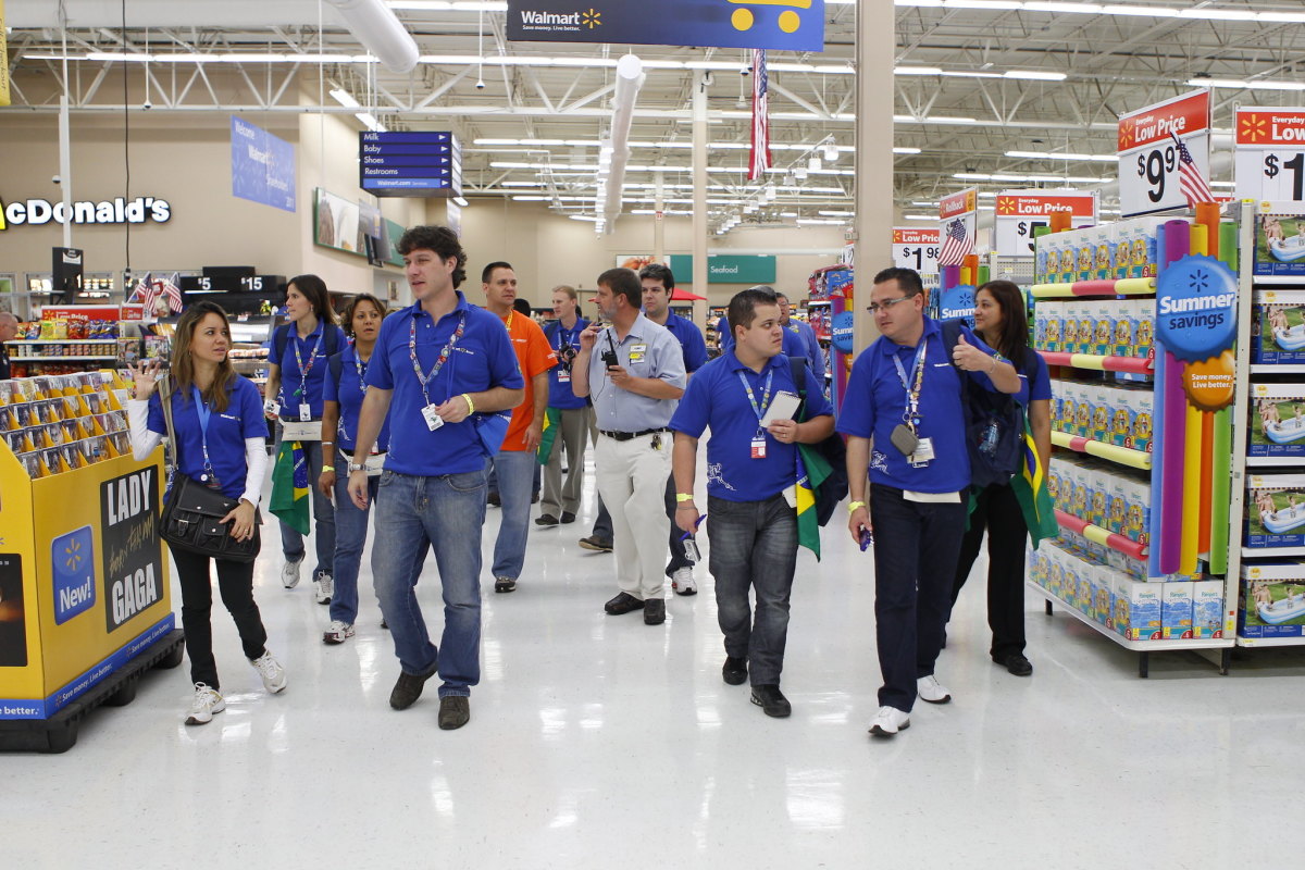 Walmart employees