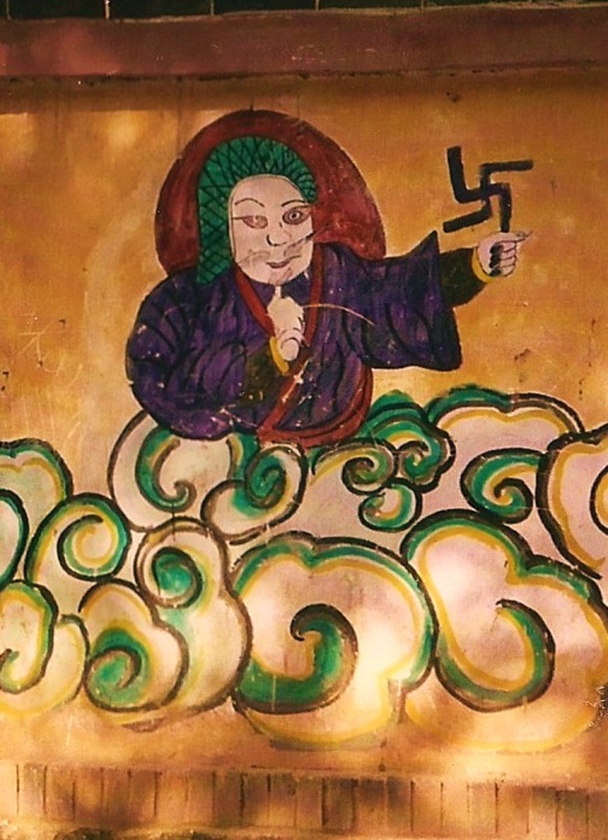 Naxi murals in Baisha