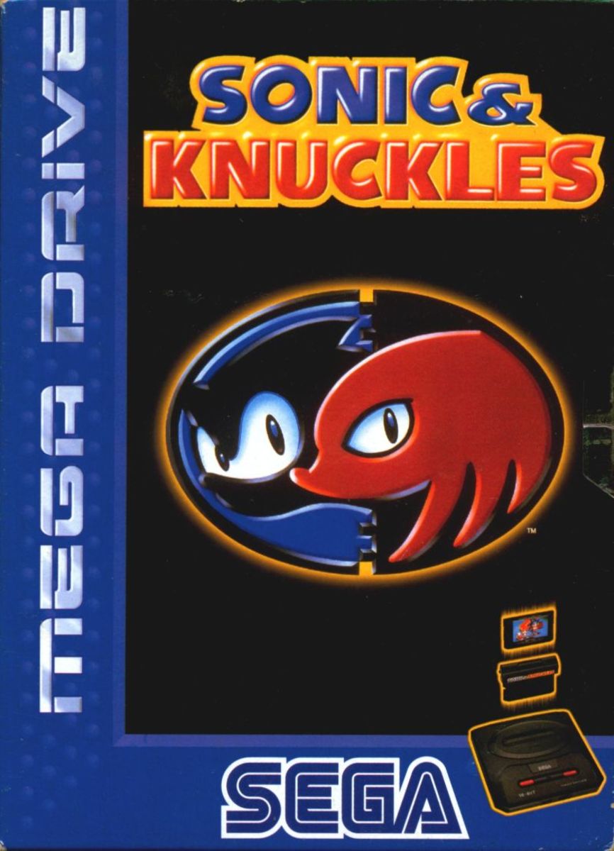 "Sonic & Knuckles" Mega Drive Art Cover