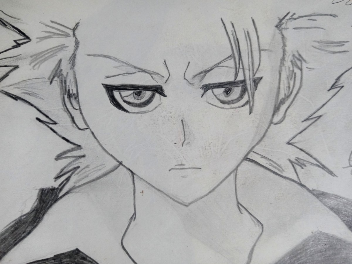 This is one of my first attempts to draw my favorite anime characters.