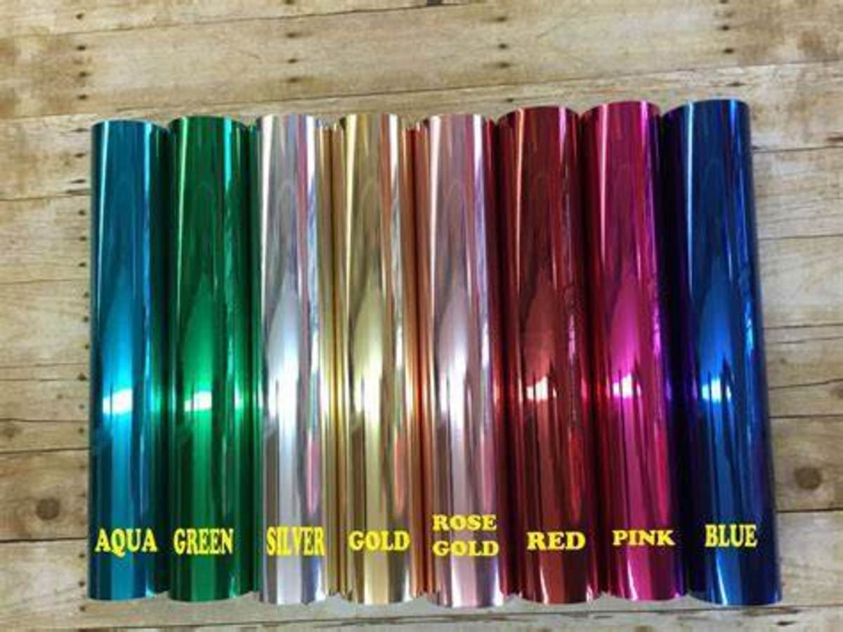 There is a large variety of foils available to use with laminators