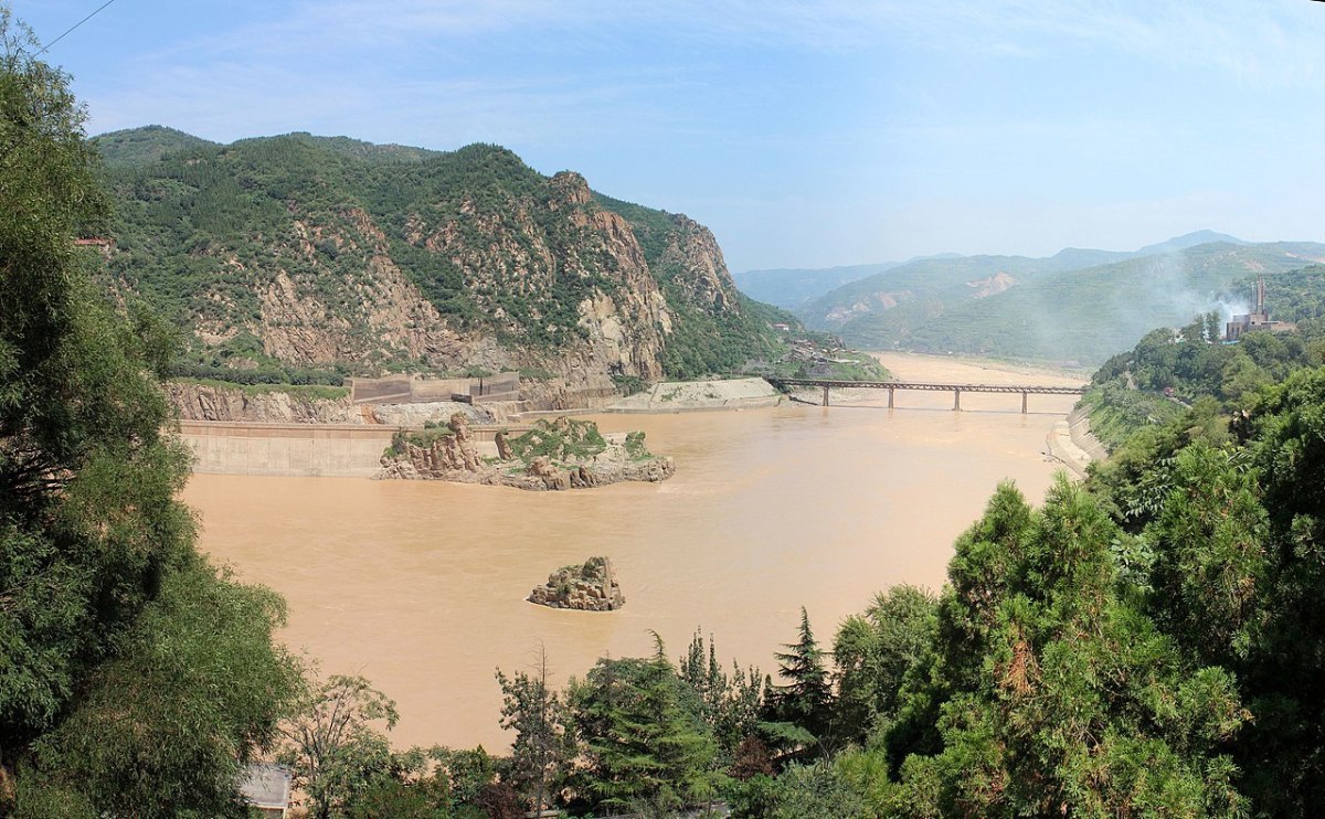 The Yellow River; also known as River of the Princess (Khatun Gol).