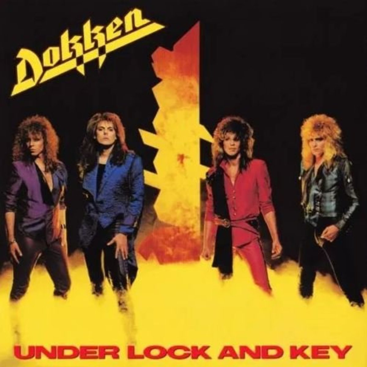 Dokken "Under Lock and Key" album cover