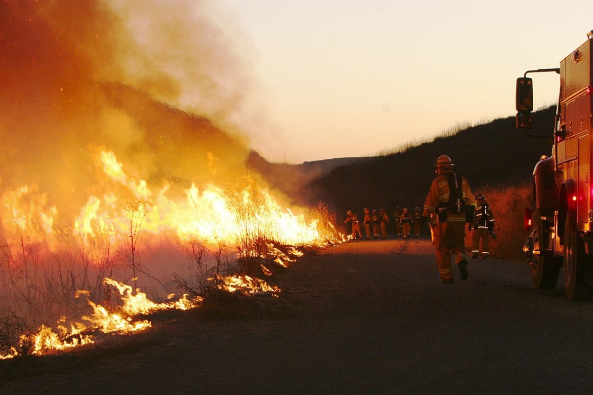 2008 California Wildfires.