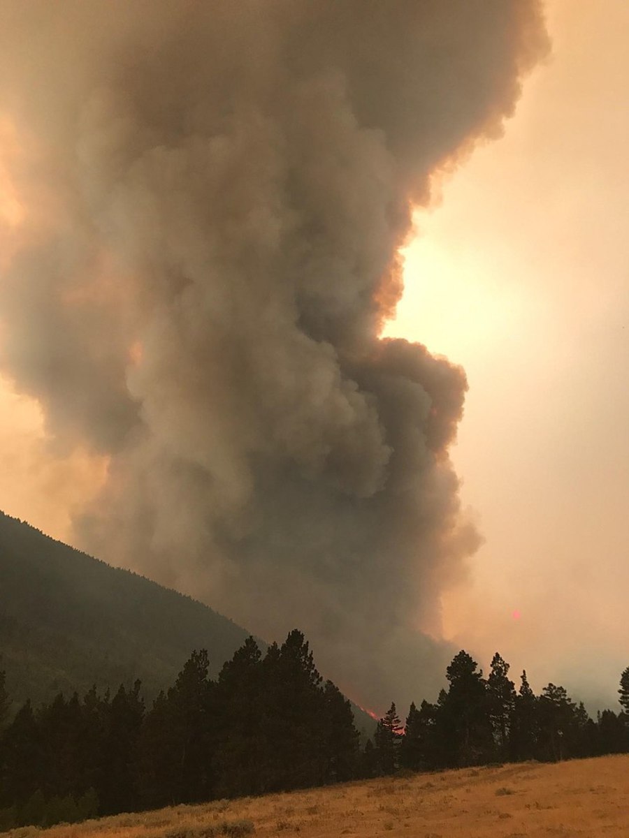 2017 Montana Wildfires.