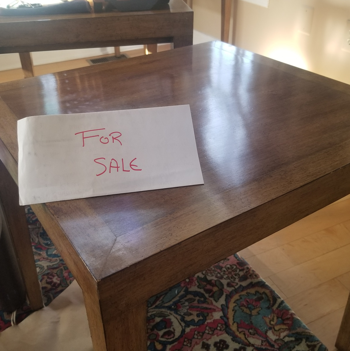 Have something for sale? It may be just what one of your neighbors needs.