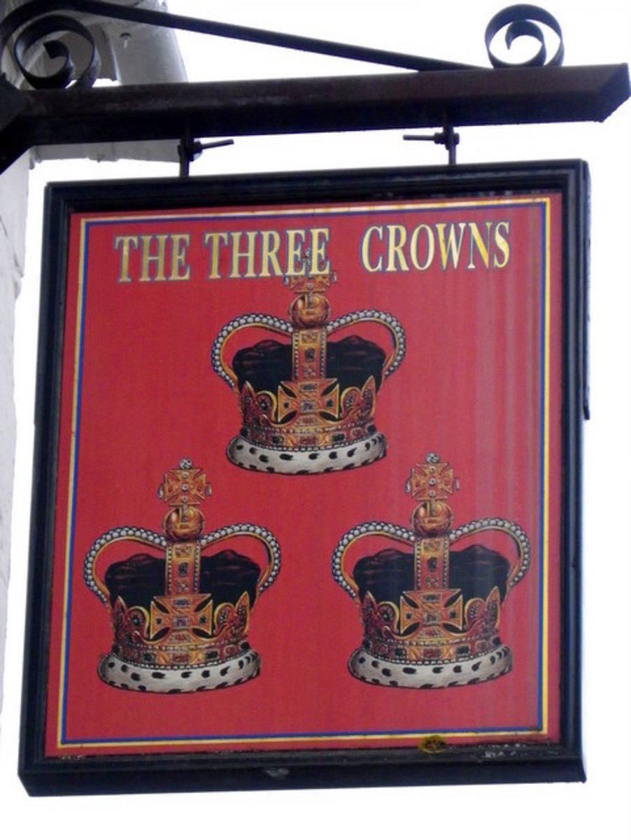 The nearest the writer is going to get to a triple crown is three pints of best bitter at a single sitting in a pub.