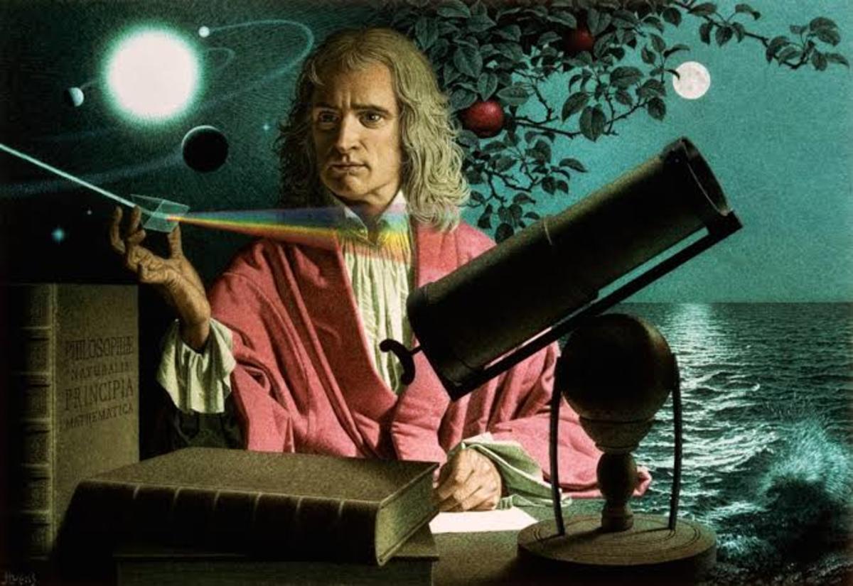 Isaac Newton is the father of modern mathematics and physics 