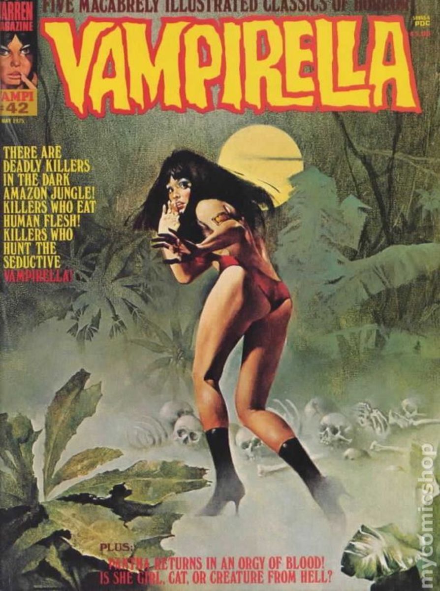 Vampirella Comics, created by Forrest J. Ackerman in 1969.