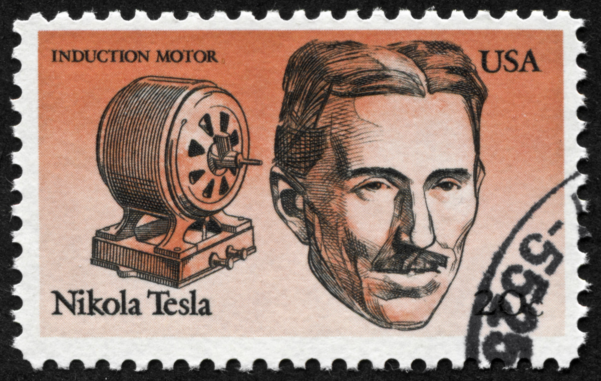 Nikola Tesla Stamp