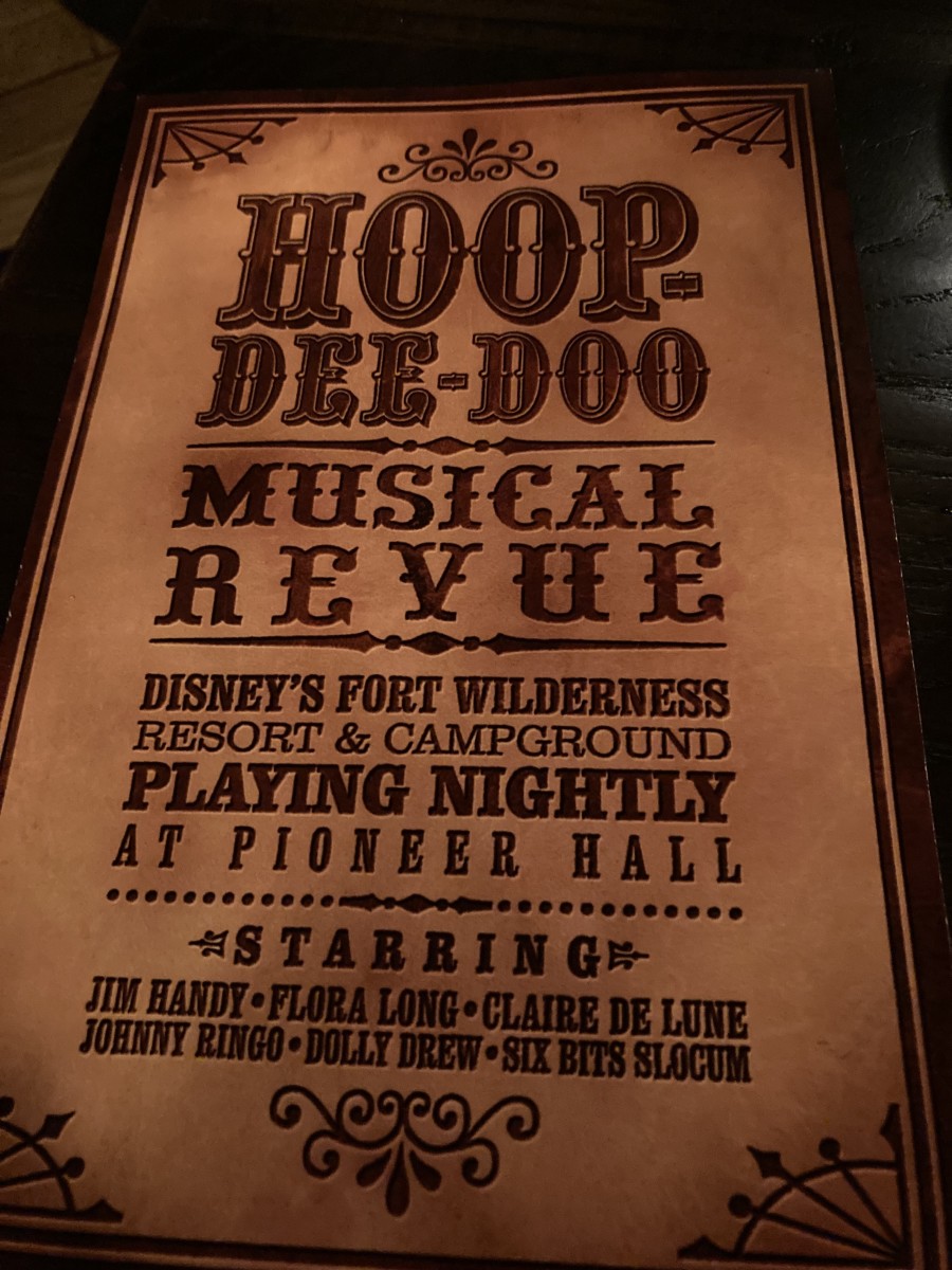 Disney World's Hoop Dee Doo Revue