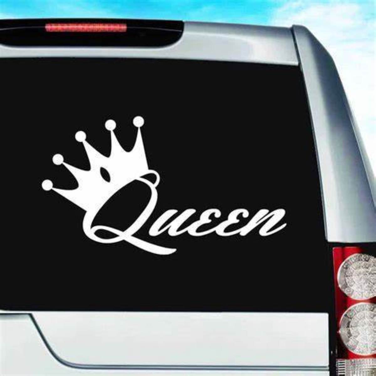 Vinyl decals require special application so that the decal goes on evenly