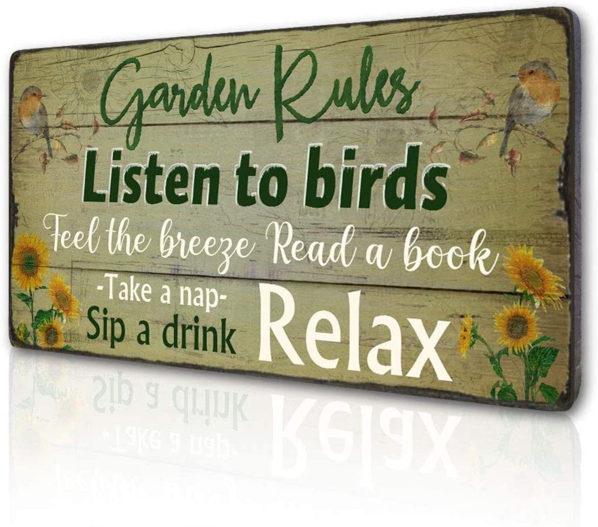 Enjoy your bird-friendly garden.