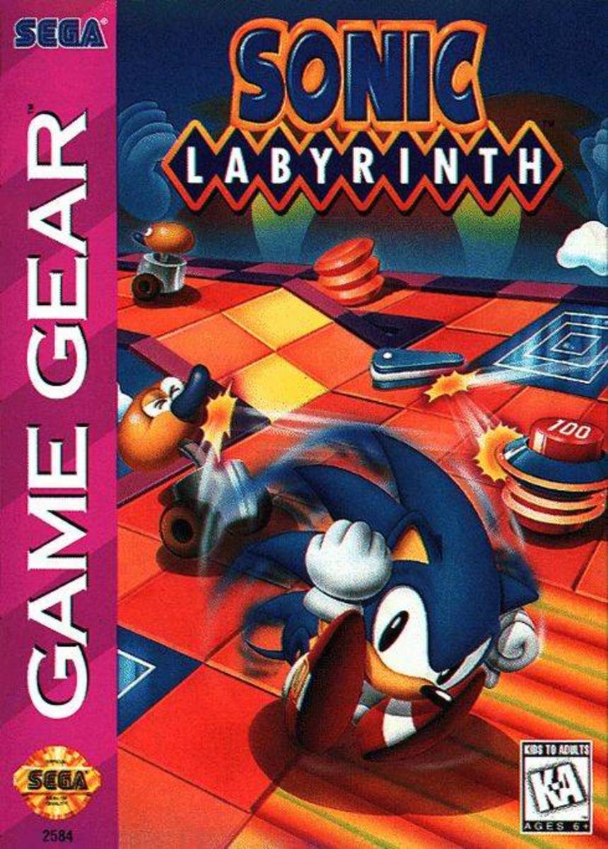 "Sonic Labyrinth" North American Cover Art 