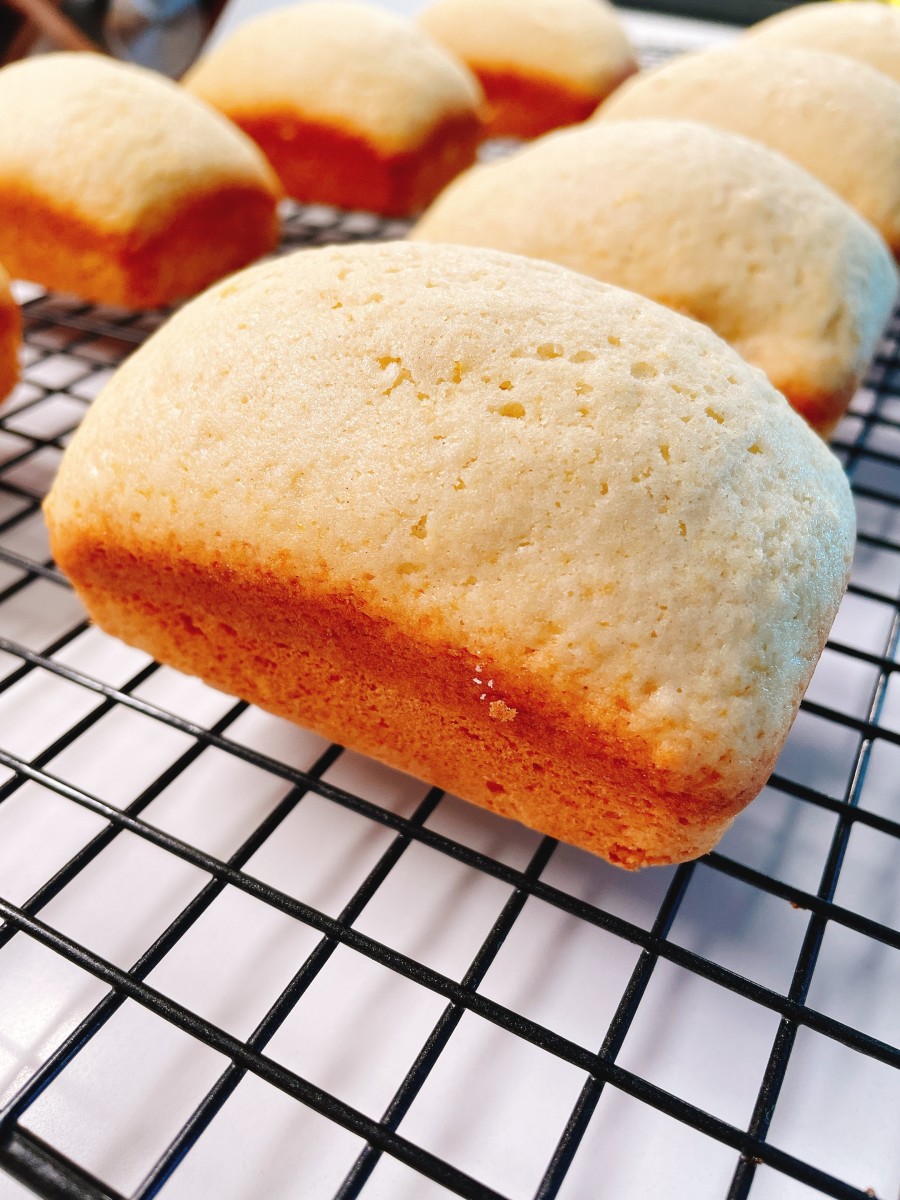 Cool the mini loaves on a cooling rack. 