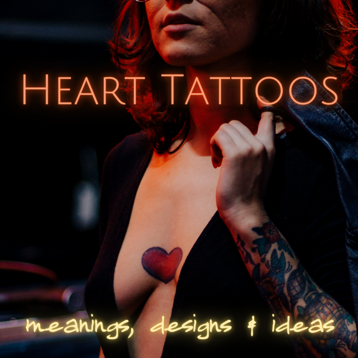 Heart Tattoo Pictures and Symbolic Meanings