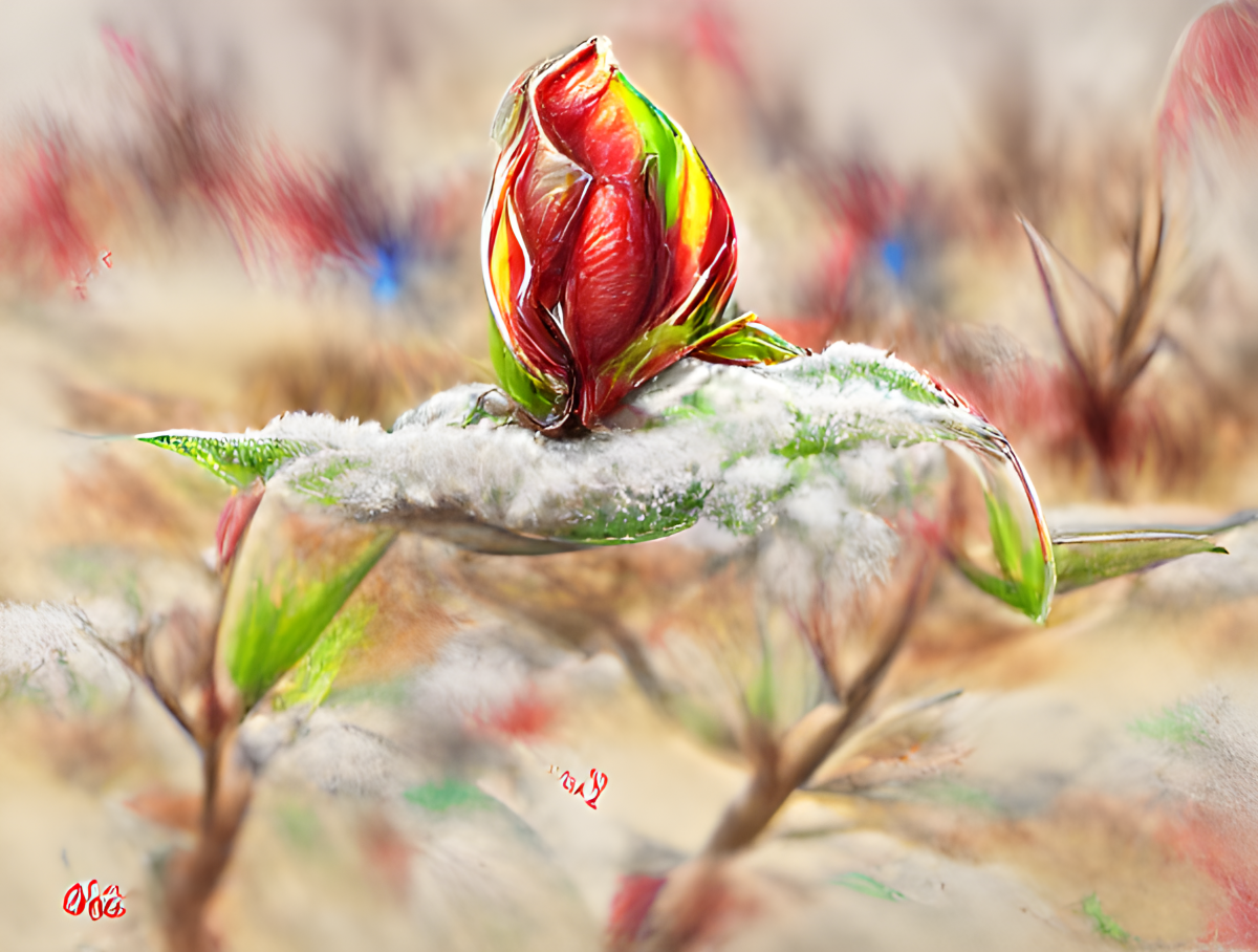 StarryAI: Winter Chilled Spring Bud Heaven (Actual text prompt used)