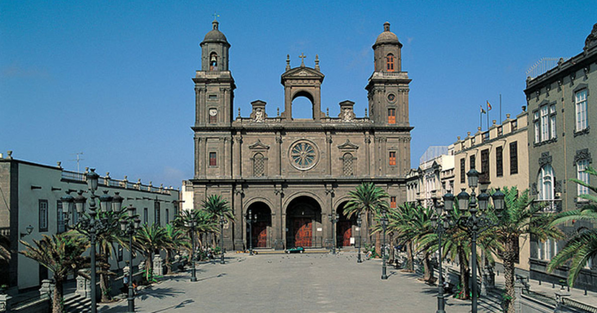 Las Palmas Cathedral, Gran Carania, where numerous Christmas villancicos that include trombone were composed and presumably performed.
