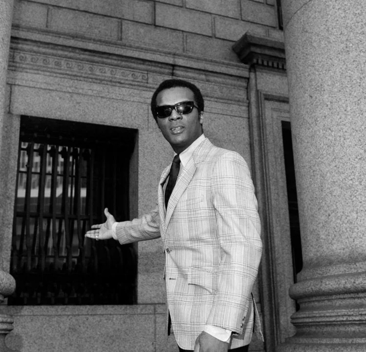 Flood during his Supreme Court Trial in 1972. 