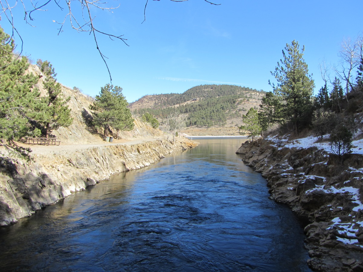 Fisherman's Cove at the Ramsay-Shockey Open Space in Colorado