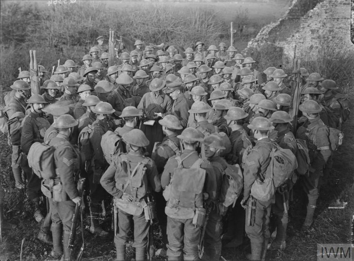 Almost a thousand men were executed during World War I by their own sides. They were deemed guilty of desertion and cowardice and the death penalty was the example to others to stand firm and not flinch from following almost suicidal orders. 
