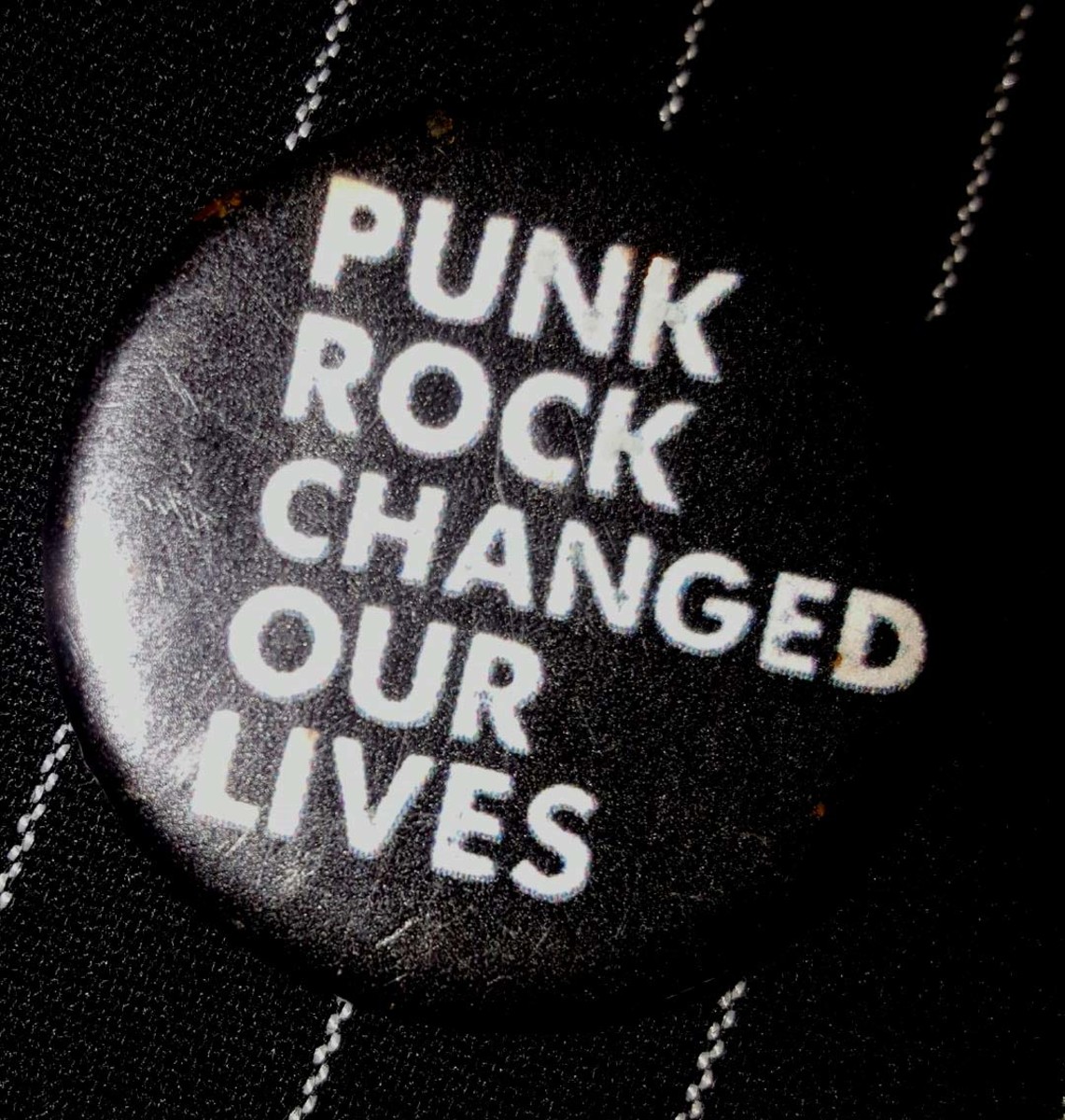 Badge on the lapel of my jacket