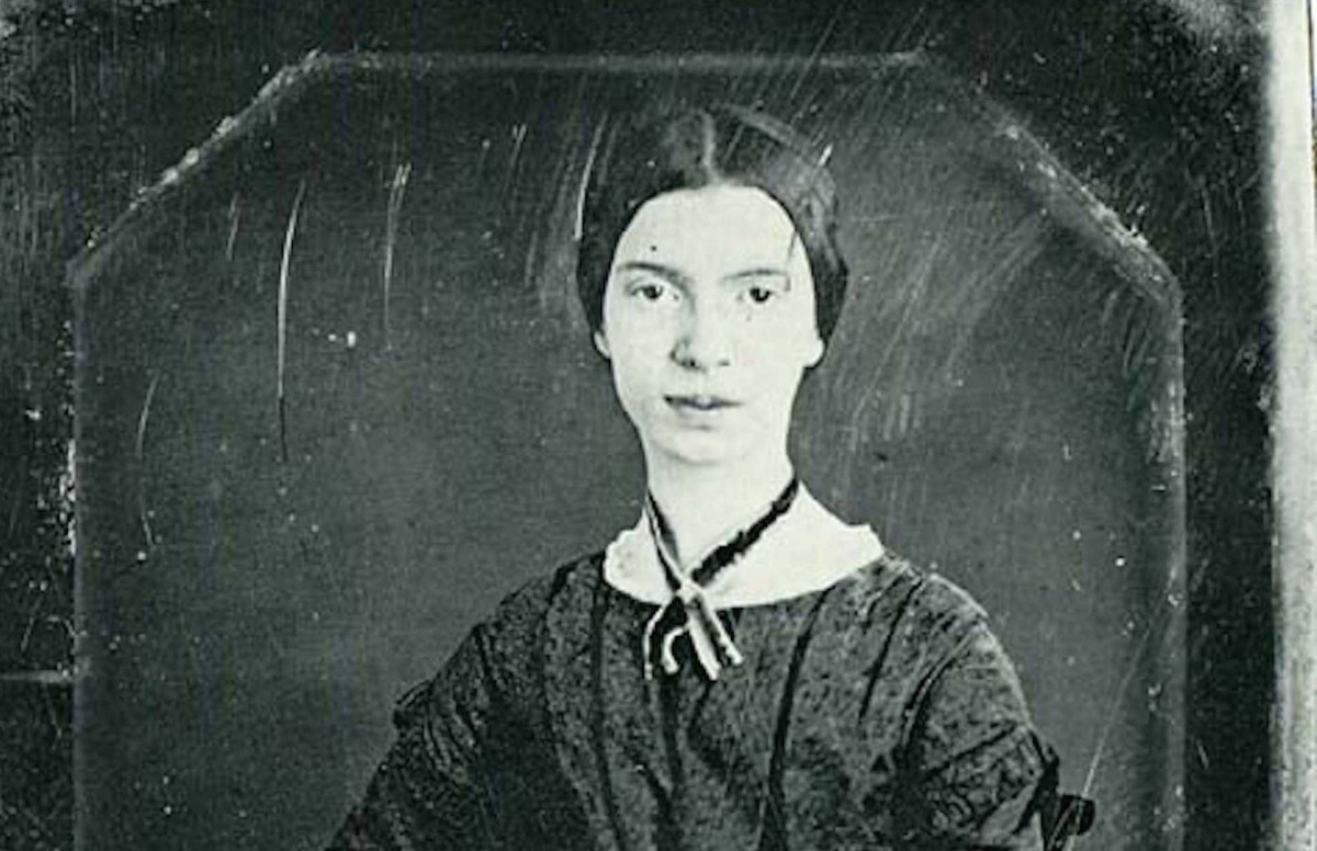 Emily Dickinson - This daguerrotype circa 1847 at age 17 is likely the only authentic, extant image of the poet.