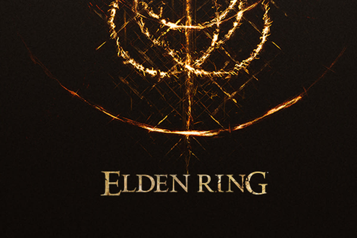 Sample of the Elden Ring from the cover art of Elden Ring, copyright  believed to belong to the distributor of the game or the publisher, Bandai Namco Entertainment, or the developers, FromSoftware.  