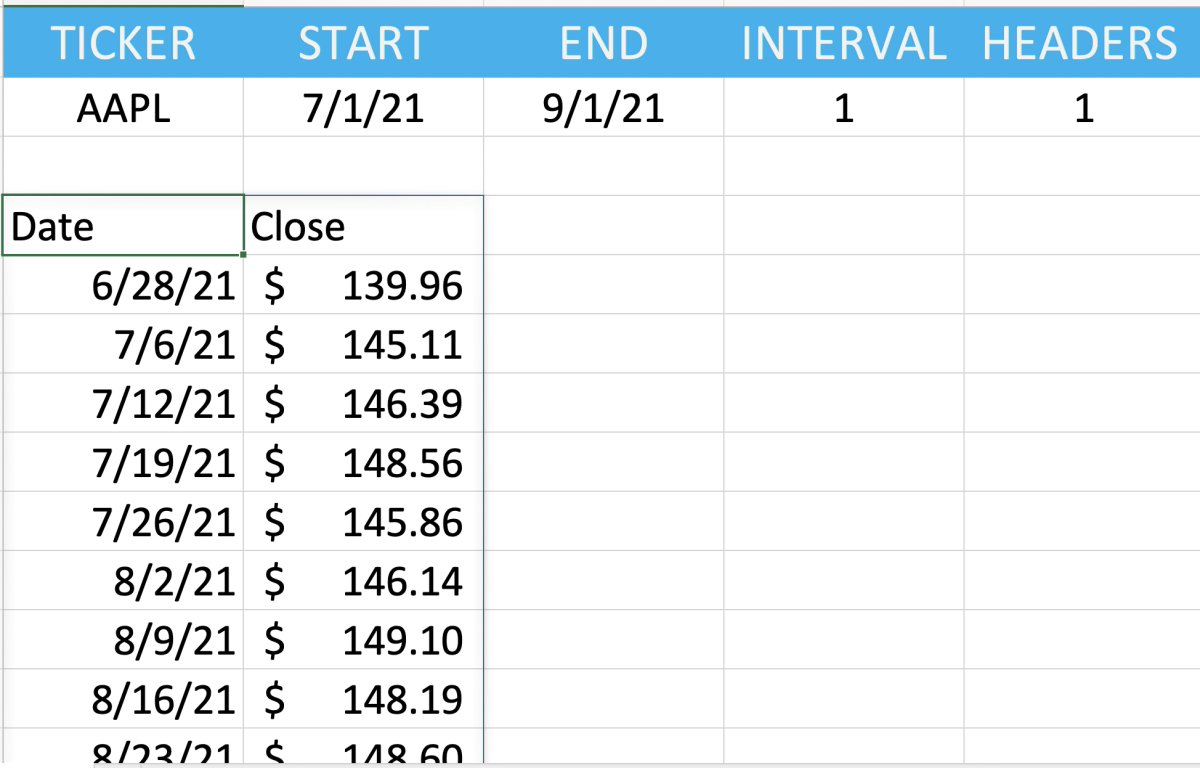 how-to-use-the-stockhistory-function-in-excel